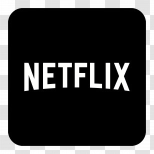 Netflix Logo - Netflix Logo In Black And White Transparent PNG