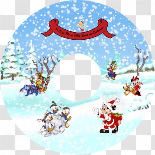 Christmas Label Compact Disc - Music - Cover Transparent PNG