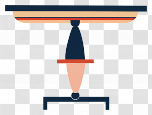 Table - Stylized Table Design Transparent PNG