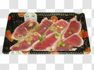 Sashimi Tataki Carpaccio Crudo Sushi - Asian Food Transparent PNG