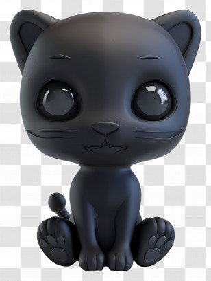 Black Panther - Black Cat Cartoon Transparent PNG