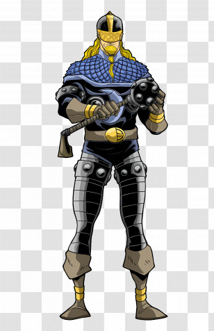 Boden The Blind - Fantasy Warrior With Armor Transparent PNG