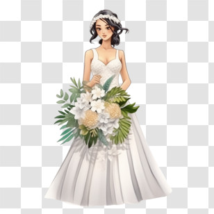 Wedding Dress
 - Bride In Wedding Dress Transparent PNG