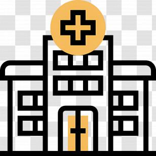 Hospital - Hospital Building Icon Transparent PNG