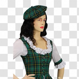 Tartan Highland Dress Clothing Hat - Kilt Transparent PNG