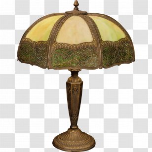 Antique Lamp Glass Lighting Electric Light - Collectable Transparent PNG