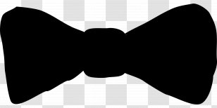 Bow Tie Angle Line Font Black M Transparent PNG