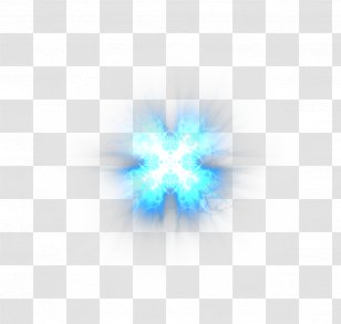 Symmetry Circle Pattern - Azure - SCIENCE Light Effect Transparent PNG