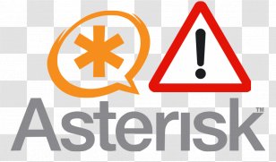 Asterisk Business Telephone System Logo Voicemail Transparent PNG