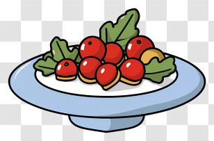 Cartoon - Fresh Vegetable Salad Transparent PNG