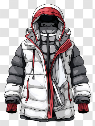 Winter Jacket - Warm Winter Jacket Illustration Transparent PNG