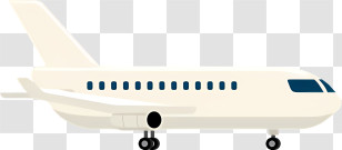 Icon - Passenger Aircraft For Travel Transparent PNG
