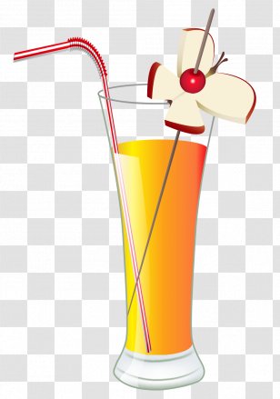Cocktail Garnish Orange Juice Shrub Clip Art - Coctail Transparent PNG