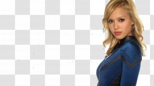 Jessica Alba Fantastic Four Invisible Woman Desktop Wallpaper Actor - Frame Transparent PNG
