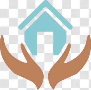 Shutterstock Flat Design Icon - Finger - Abstract Hand Blue Flag Pattern Transparent PNG