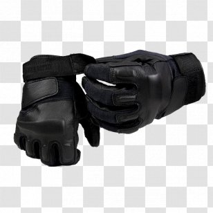 Cut-resistant Gloves Leather Kevlar Police - Cycling Glove - Tactical Blackhawk Transparent PNG