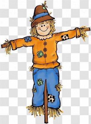 Scarecrow Halloween Clip Art - Cowboy - Autumn Cliparts Transparent PNG