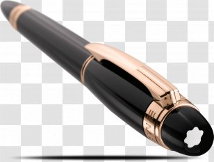 Pens Montblanc Fountain Pen Gold Ballpoint - Marker Transparent PNG