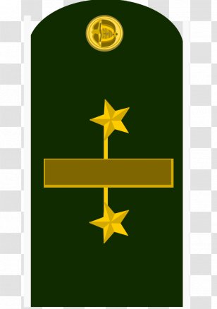 Military Rank National Army Of Colombia Officer Colonel - Second Lieutenant Transparent PNG