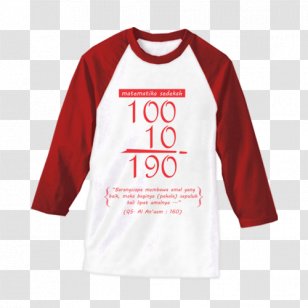T-shirt Raglan Sleeve Clothing - Brand - Kaos Reglan Transparent PNG