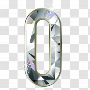Art Arabic Numerals Numerical Digit - Diamond - 90 Transparent PNG