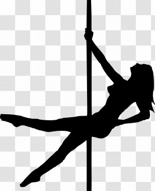 Clip Art Silhouette Dance Image - May Pole Clipart Transparent PNG
