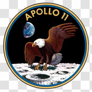 Apollo 11 Program 9 Mission Patch - Nasa Transparent PNG