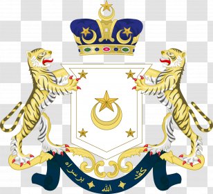 Flag And Coat Of Arms Johor Crest Kelantan - Hungary - Heraldry Transparent PNG