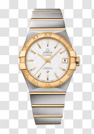 Omega Speedmaster OMEGA Constellation Ladies Quartz SA Watch Jewellery - Beige Transparent PNG