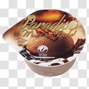 Chocolate Mousse Dessert Food Dairy Products - Chocolat Transparent PNG