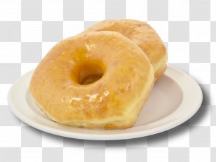 Donuts Frosting & Icing Cider Doughnut Glaze Bagel - Bakery - Pink Donut Transparent PNG