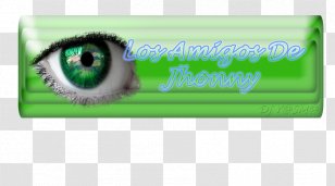 Eye Font - Green Transparent PNG