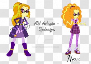 My Little Pony: Equestria Girls Adagio Dazzle DeviantArt - Tree - Cartoon Transparent PNG