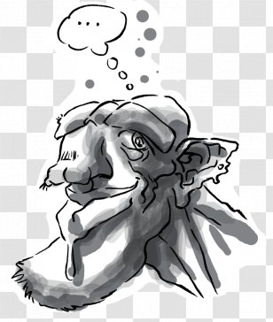 Homo Sapiens Visual Arts Sketch - Silhouette - Trolls 2 Transparent PNG