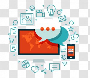 Digital Marketing Content Strategy - Multimedia Transparent PNG