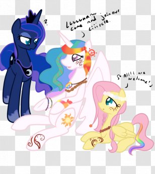 Princess Celestia Luna Pony Pinkie Pie Fluttershy - Flower - Nick Young Transparent PNG