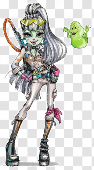 Frankie Stein Monster High Ever After Barbie - Monstera Transparent PNG