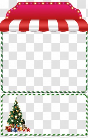 Christmas - Rectangle - Border Promotion Transparent PNG