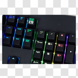 Computer Keyboard Numeric Keypads Space Bar Laptop - Electronic Device - Number Transparent PNG
