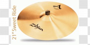 Avedis Zildjian Company Ride Cymbal Drums Crash - Frame Transparent PNG