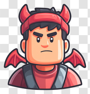 Roblox Icon - Devil Costume Character Illustration Transparent PNG