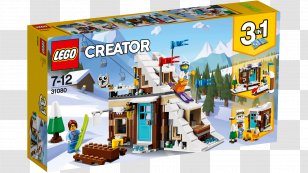 LEGO Creator Modular Winter Vacation Toy Block Transparent PNG