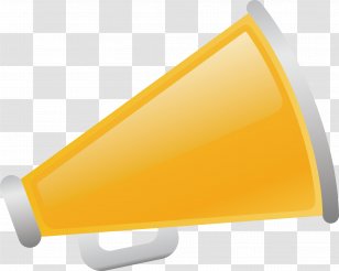 Megaphone Loudspeaker - Cartoon - Speaker Vector Element Transparent PNG