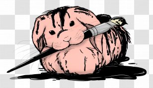 Pig Human Behavior Thumb Clip Art - Tree - Bunny Transparent PNG