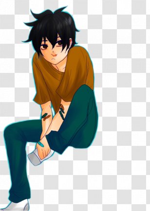 Percy Jackson & The Olympians Nico Di Angelo Drawing Character Demigod - Silhouette Transparent PNG