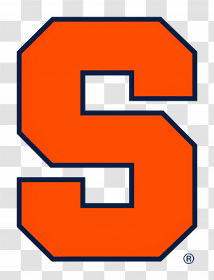 Syracuse University Logo - Bold Orange S Logo Transparent PNG