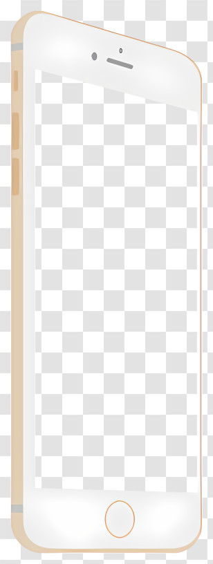 Iphone Frame - Illustration Of Transparent Smartphone Transparent PNG