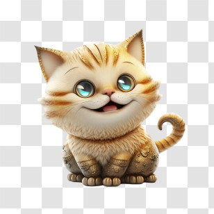 Cute Cat
 - Cute Cartoon Cat Smiling Transparent PNG
