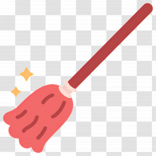 Cleaning Mop - Red Mop For Cleaning Transparent PNG
