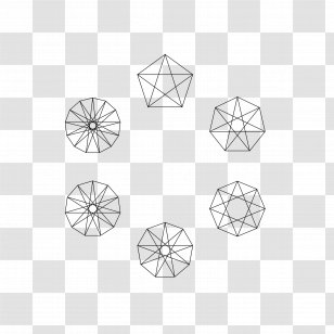 Sacred Geometry Shape Line Symbol Transparent PNG